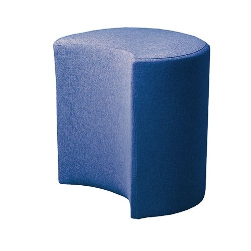 Пуф Марбет Півмісяць 400x400x240 мм Malaga №18 синій