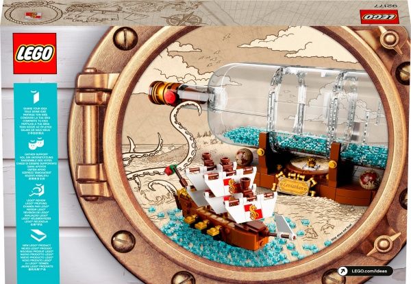 Конструктор LEGO Ideas Корабль в бутылке 92177