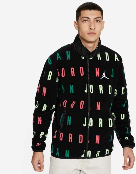 Джемпер Nike J SPRT DNA HBR FLC AOP FZ CT3570-010 р. L чорний