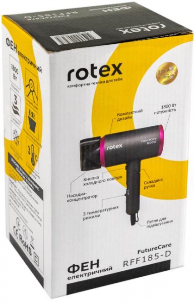 Фен Rotex RFF185-D FutureCare 