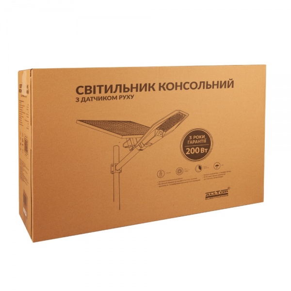 LED-панель AllTop 200 Вт бело-серый XJ802 