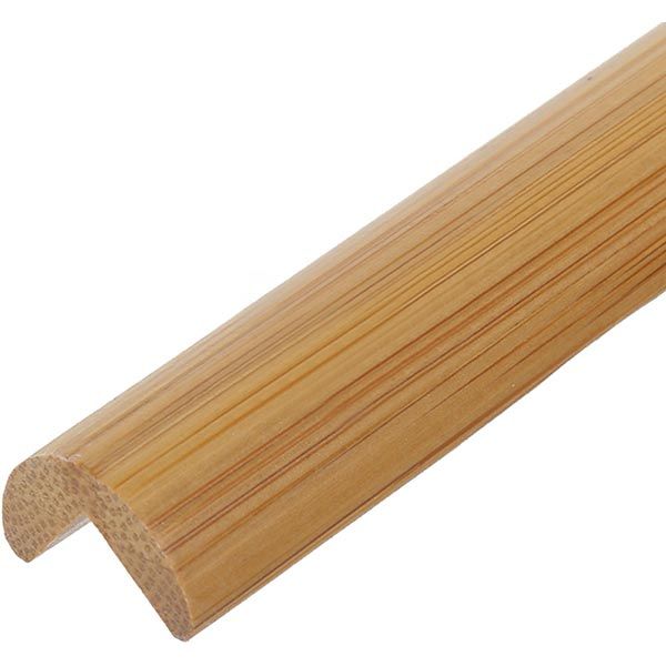Молдинг для бамбукових шпалер кут зовнішній LZ-R205B 185x1,9x1,9 см коричневий