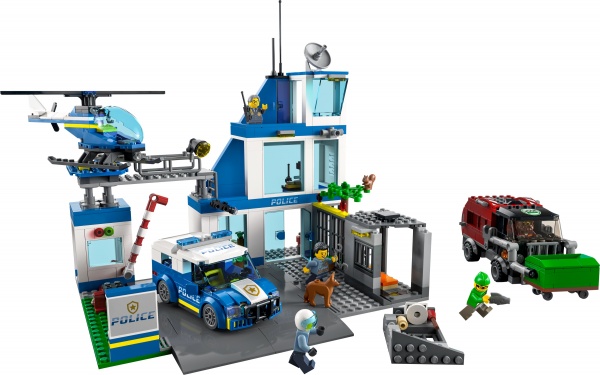 Конструктор LEGO City Поліцейська дільниця 60316