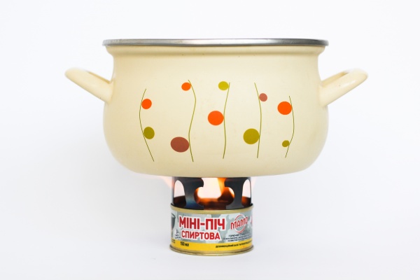 Горелка Мини-печь MAMO с конфоркой из спиртового антисептика Fine Line 150 мл