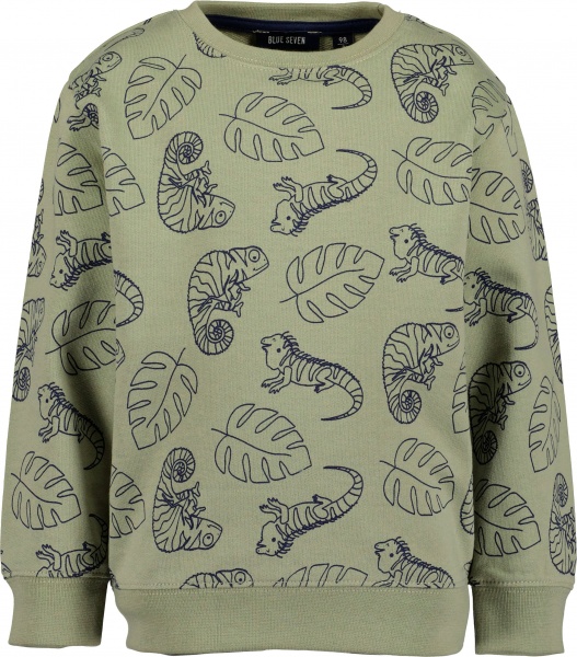 Світшот унісекс Blue Seven MONSTERA р.98 хакі 817622 X * 98 