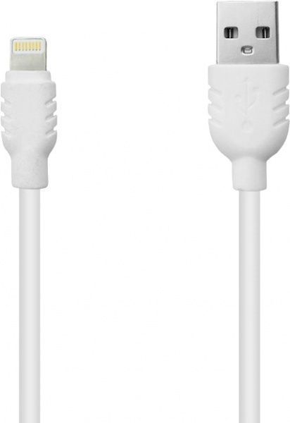 Кабель Piko Lightning – USB 1 м белый 