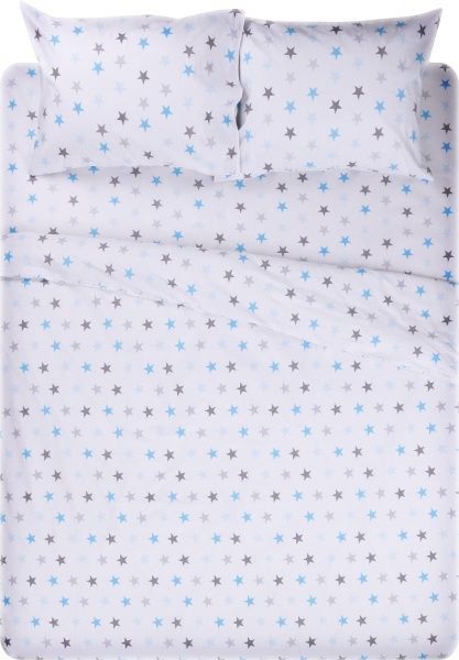 Комплект постільної білизни Basic 2 білий із принтом La Nuit 