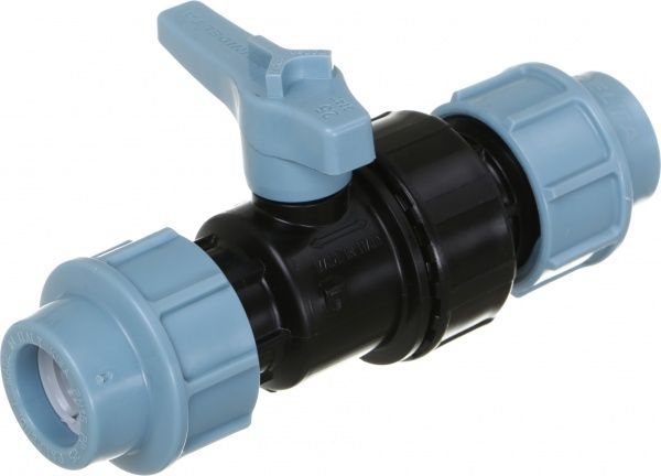 Кран кульовий Unidelta ПЭ труб O25x25 PP-B