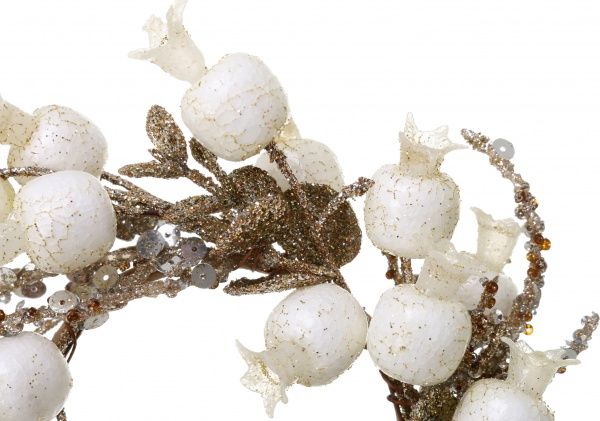 Декорація новорічна Віночок з горобини 18 см EPI-HS-32315L 