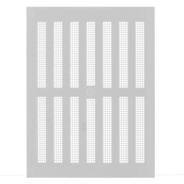 Гратка для вентиляції MiniMax 240х180 мм пластик білий 