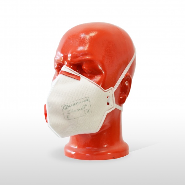 Респіратор Trident FFP3 1 шт. Днепр 3K-N