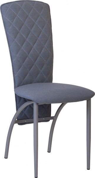 Стілець обідній Nowy Styl ALICE ALU (BOX-4) (CH) GD-55 блакитний/алюміній