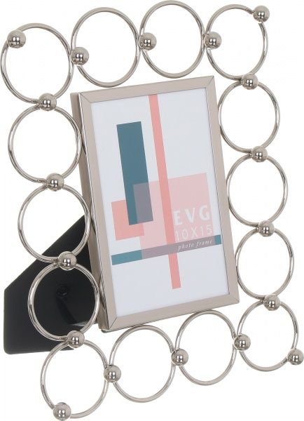 Рамка для фото EVG LBT45S 10x15 см серебристый 