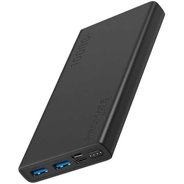 Зовнішній акумулятор (Powerbank) Promate Bolt-10 10000 mAh black (bolt-10.black)