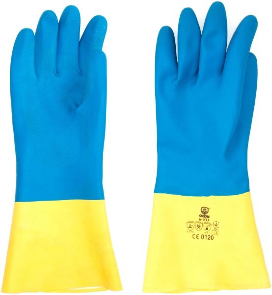 Рукавички Ozon Хімік 6-033 з покриттям латекс XL (10) 6-033
