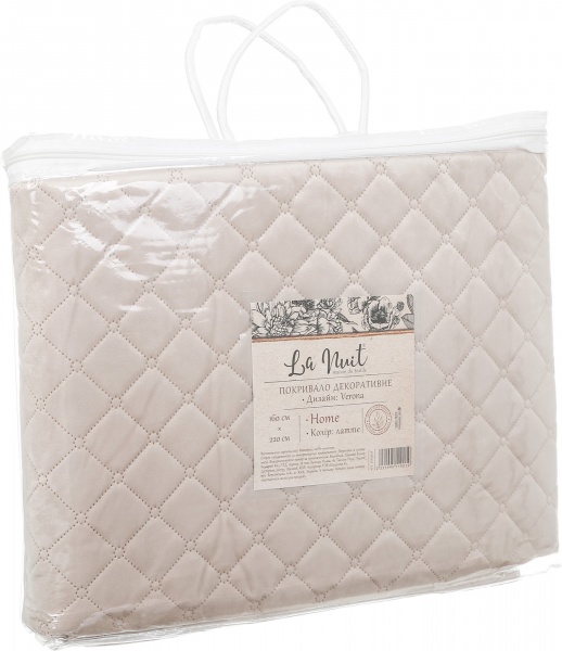 Покрывало Verona 160x220 см La Nuit латте 