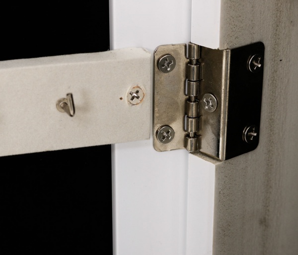 Напольное зеркало с секцией для хранения аксессуаров A3636 3600x12300 мм белый 