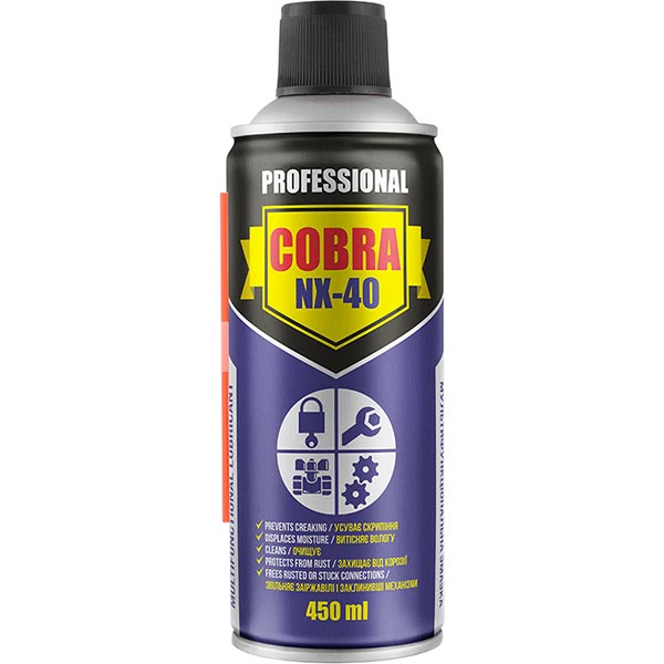Мастило багатофункціональне Nowax Cobra NX-40 450 мл