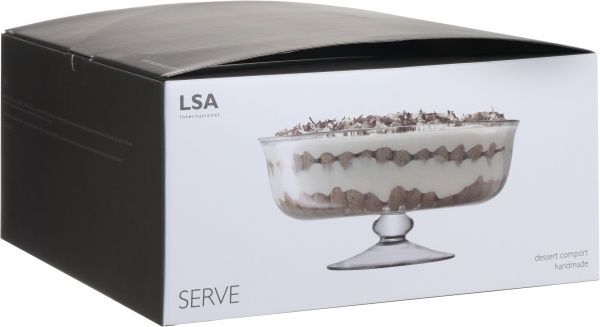 Фруктовниця на ніжці Serve 31 см G1035-31-301 LSA 