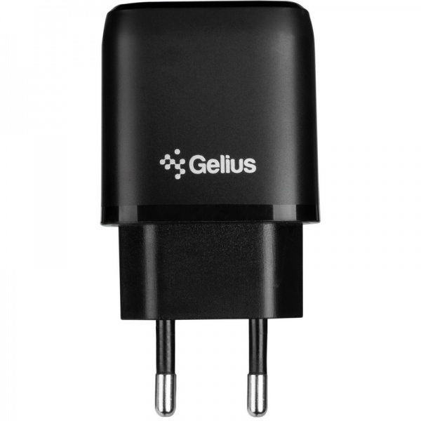 Зарядний пристрій Gelius Pro X-Duo GP-HC014 USB / Type-C QC3.0 / PD20W Black (2099900851827) 