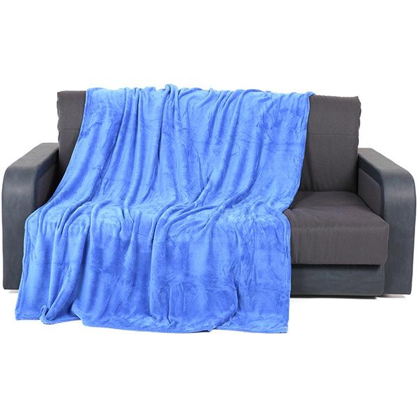 Плед мікрофібра Underprice Glory індиго 160x200 см