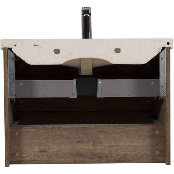 Тумба Аква-Родос Винтаж (аликанте) 80 см с умывальником Frame (консольная)