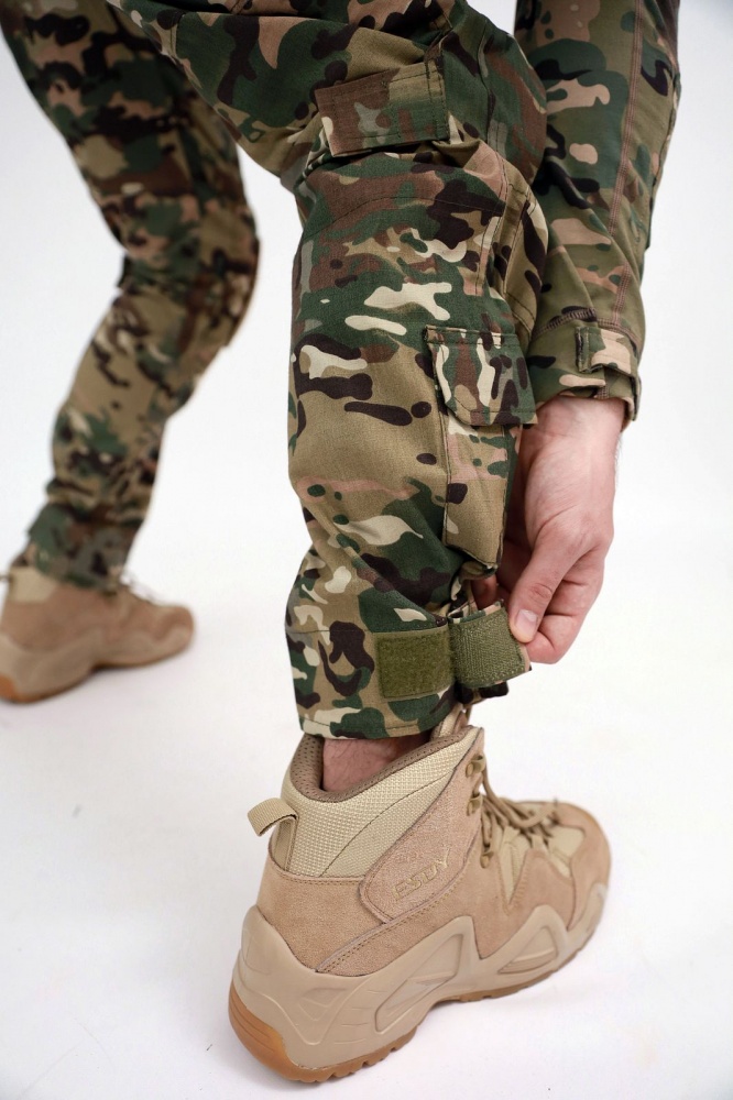 Брюки тактические ESDY с наколенниками, Мультикам р. XXL (PA-12)