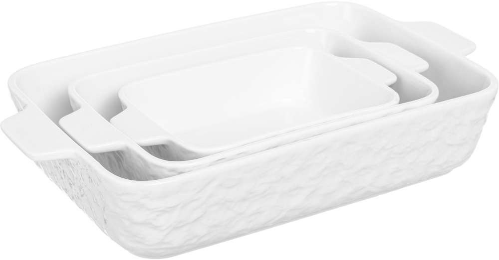 Форма для запікання Maxmark 20,6х12,5х4,8 см біла MK-CB78001