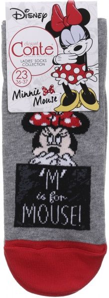 Шкарпетки Conte DISNEY 17С-128СПМ 353 р. 23 сірий 