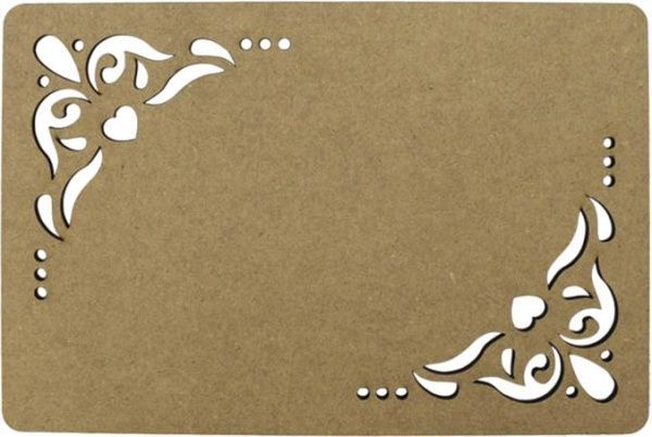 Заготовка подставка под тарелки Love 4 2 шт Rosa Talent 