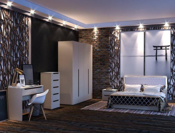 Шкаф Aqua Rodos Crystal бежевый глянец 