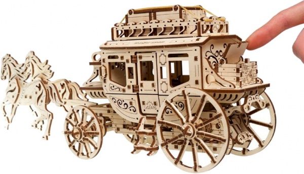 3D-конструктор Ukrainian Gears Почтовый дилижанс