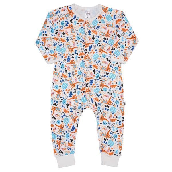 Человечек ТМ Софія Foxes р.80 желтый/белый 120280 