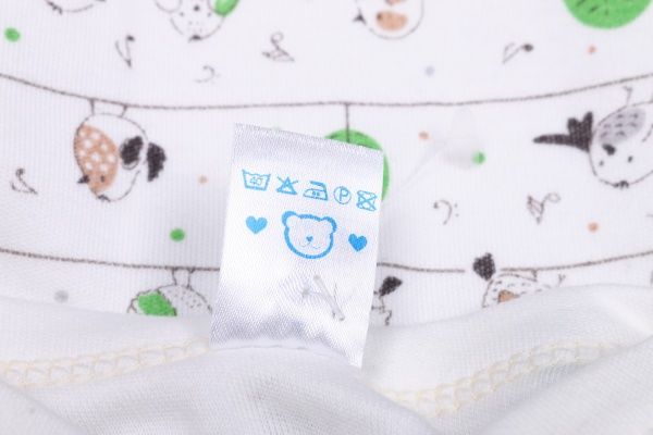 Боді дитяче унісекс Baby Veres Funy sparrows суцільний р.78 молочний 