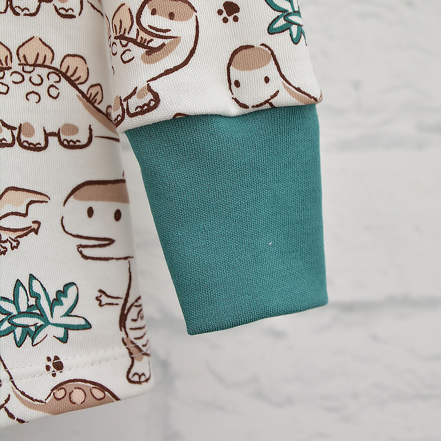 Пижама детская для мальчиков Blanka Дино р.104–110 зеленый 110553