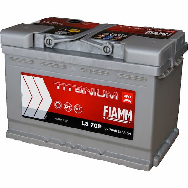 Аккумулятор автомобильный Fiamm Titanium Pro 70Ah 640A 12V «+» справа (7905152)