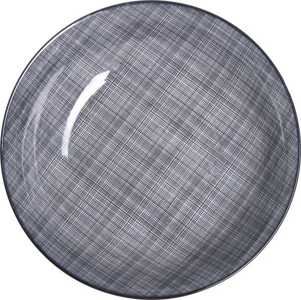 Тарелка суповая Fashion 20 см серая Fiora