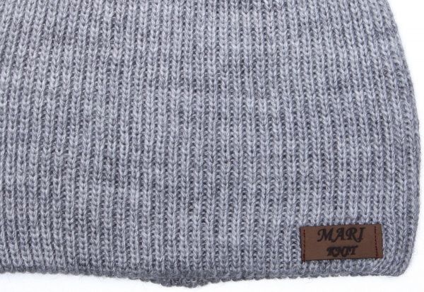 Комплект шапка + снуд Mari-Knit 0829 р.52-54 серый 
