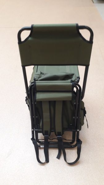 Стул складной рюкзак со спинкой М-120 кг