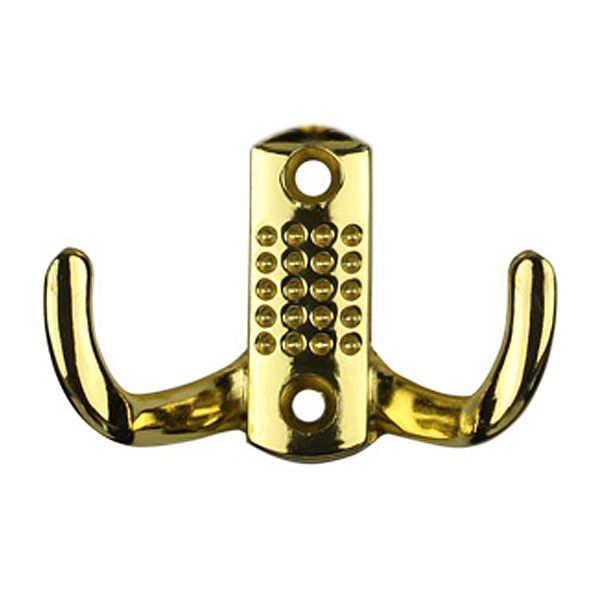 Крючок для одежды Z-341 BP полированная латунь