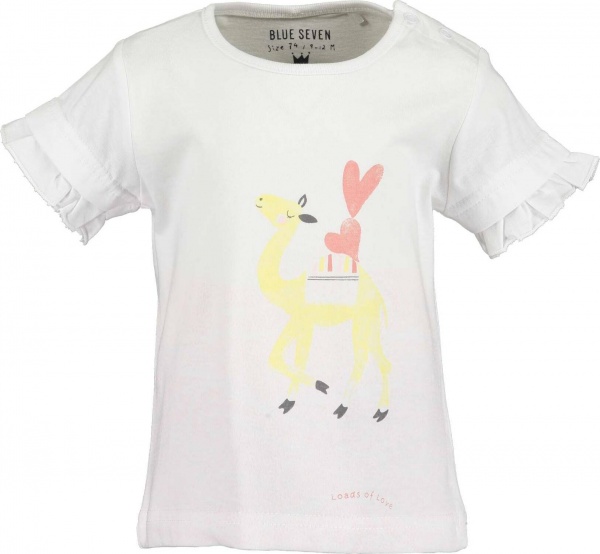 Футболка для дівчаток Blue Seven р.74 білий 901110 X_001_р.74 