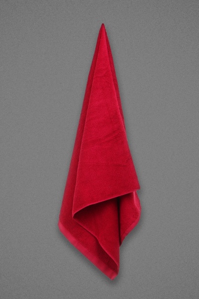 Полотенце махровое Mina 70x140 см бордовый 