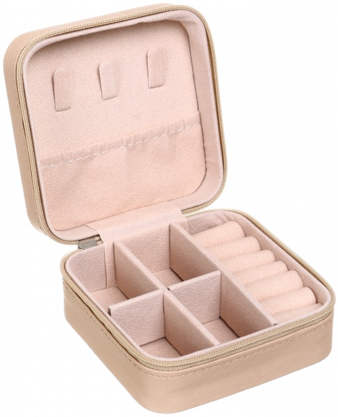 Скринька для прикрас Minni Miu 10x10x5 см бежевий