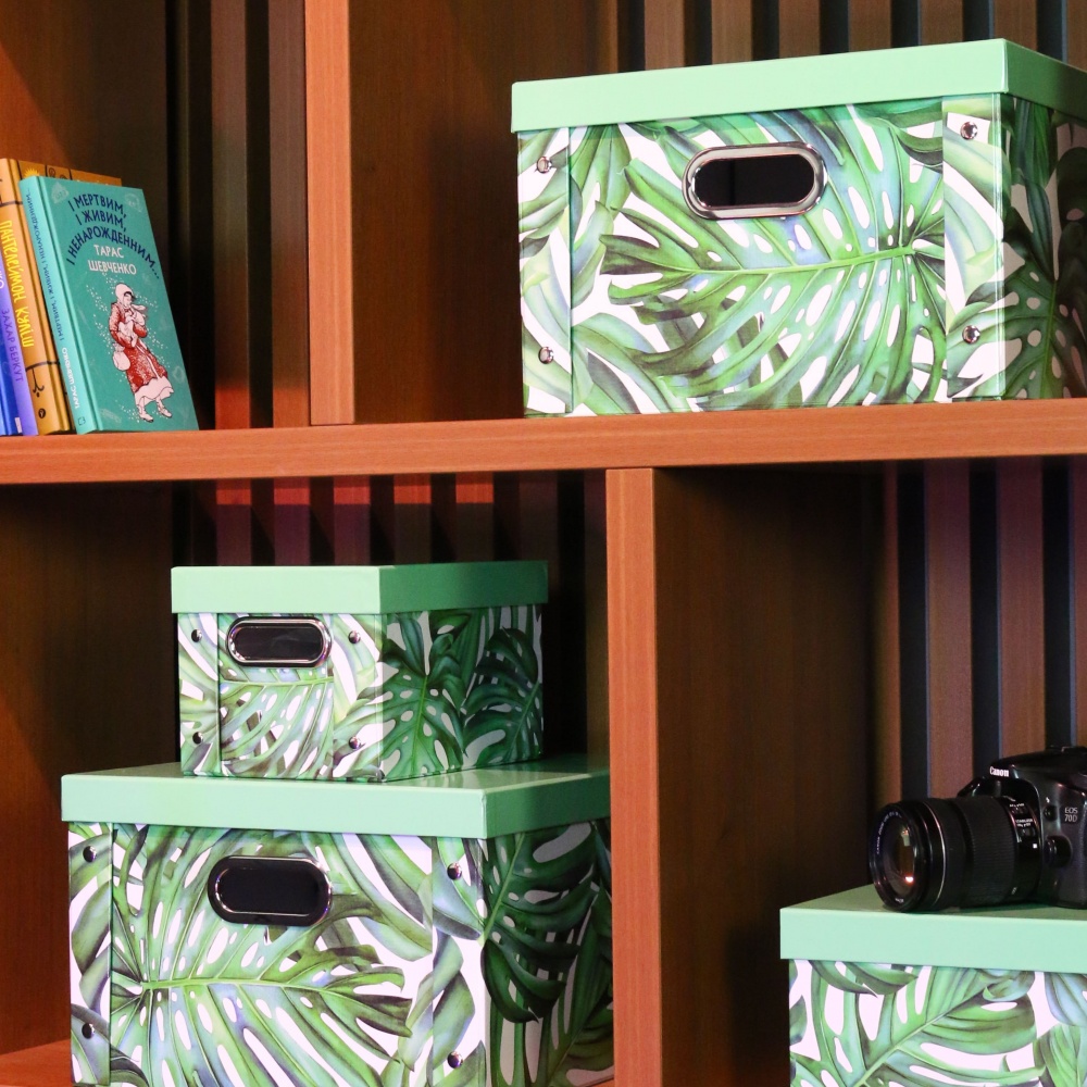 Ящик для хранения Union CN230620-16 зеленый Leaf green L 360x360x250 мм