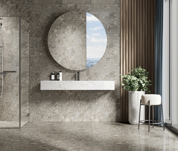 Плитка INTER GRES Camelot сірий темний 60x60 136 072/SL 