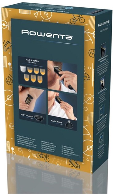 Тример універсальний Rowenta Sport Collection TN9113F0