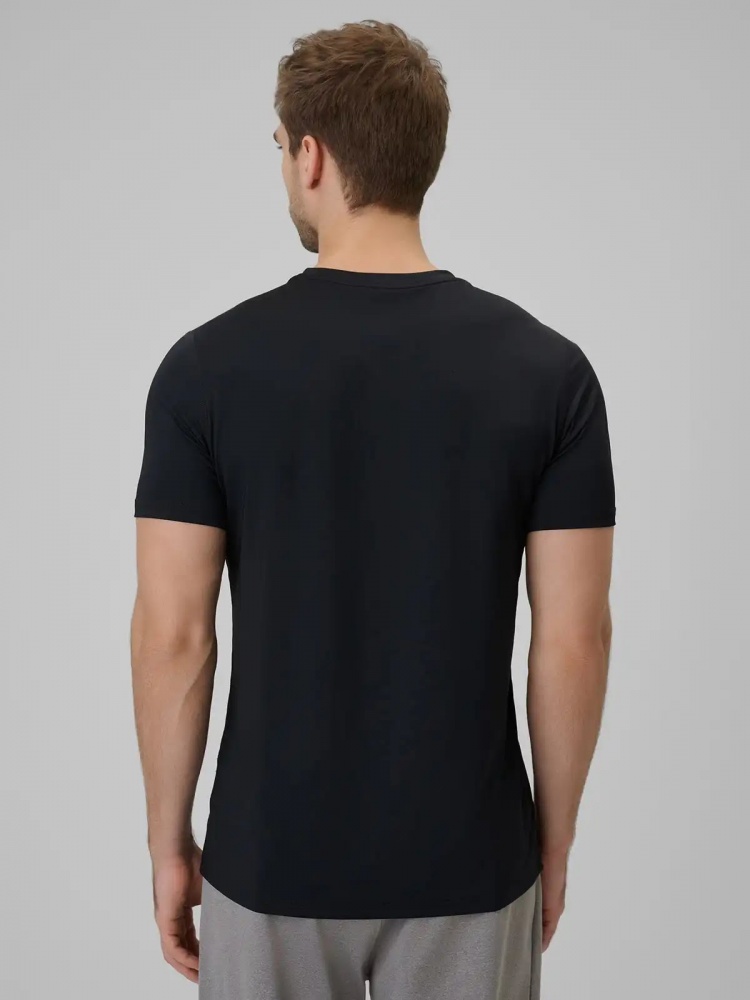 Футболка 4F TSHIRT FNK M1785 4FWSS26TFTSM1785-20S р.M черный