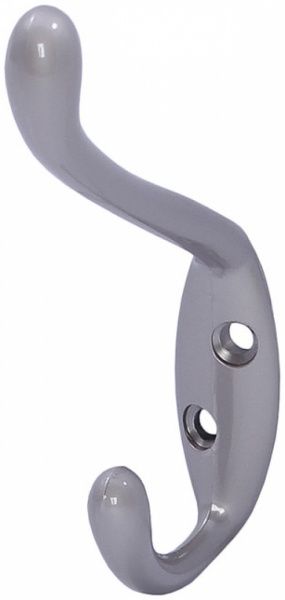 Крючок мебельный  Larvij LK0402NI никель