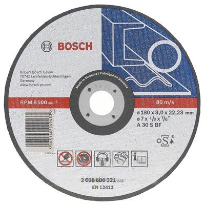 Круг відрізний по металу Bosch  125x1,6x22,2 мм 2608600219