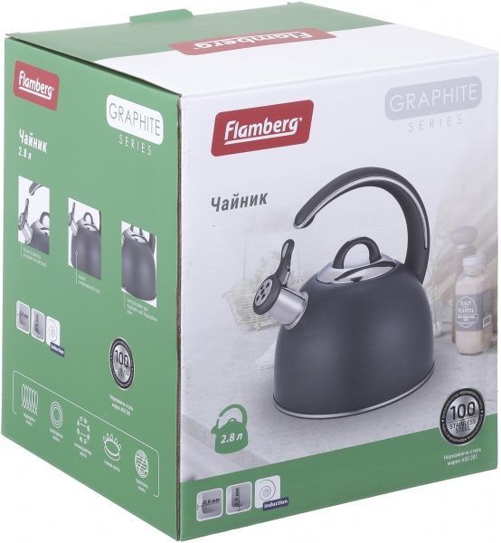 Чайник Graphite 2.8 л Flamberg